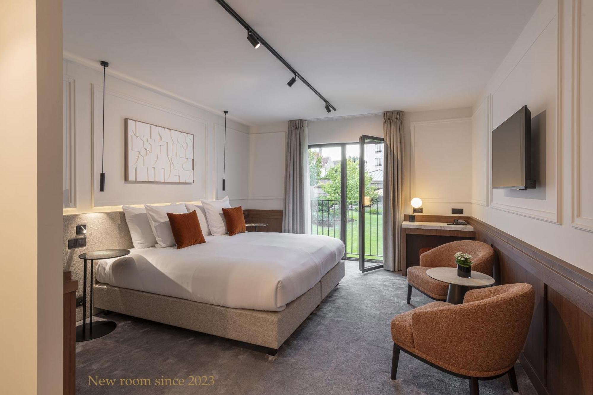 Paviljoenkamer met Uitzicht op het Kasteel